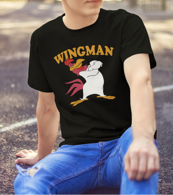 Wingman Rooster Pose T-Shirt