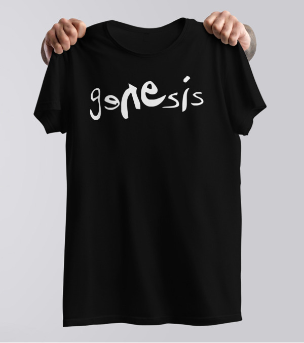 Genesis Band Logo Rock Phil Collins Musica T-Shirt