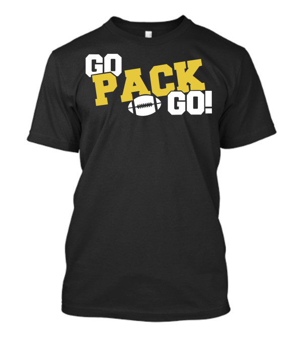 Go Pack Go Football Enthusiast Cheer T-Shirt