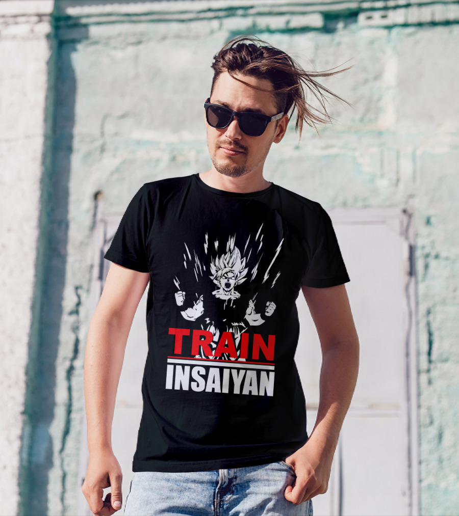 Train Insaiyan Goku Super Saiyan Power Burst T-Shirt