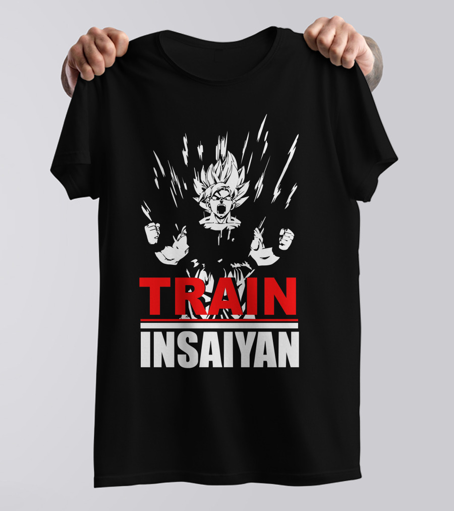 Train Insaiyan Goku Super Saiyan Power Burst T-Shirt