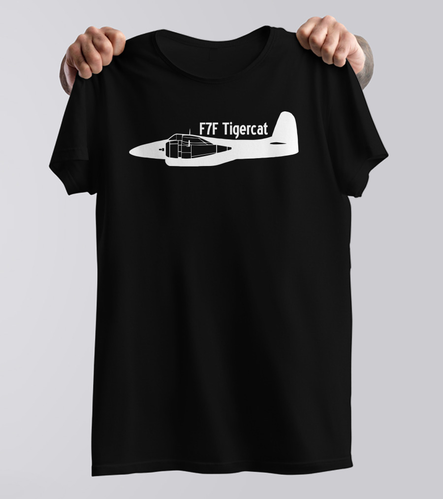 F7F Tigercat Air Attack Fire Bomber Grumman Cal Fire Vinyl Decal T-Shirt