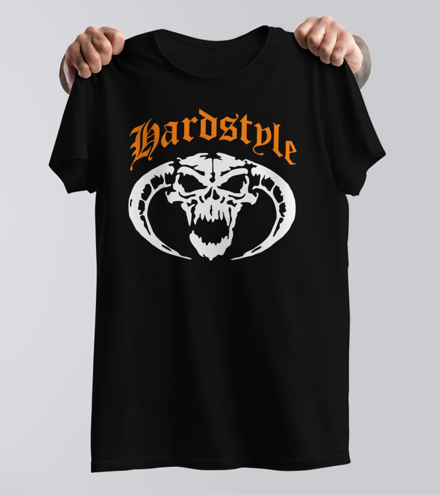 Hardstyle Skull With Horns T-Shirt