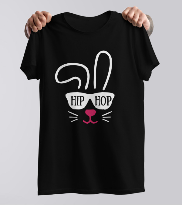 Hip Hop Bunny Rabbit Easter T-Shirt