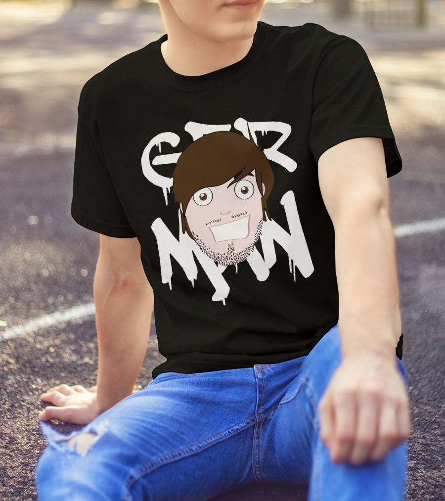 Holasoygerman Cartoon Character Face T-Shirt