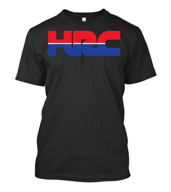 HRC Red Blue White Bold Lettering T-Shirt