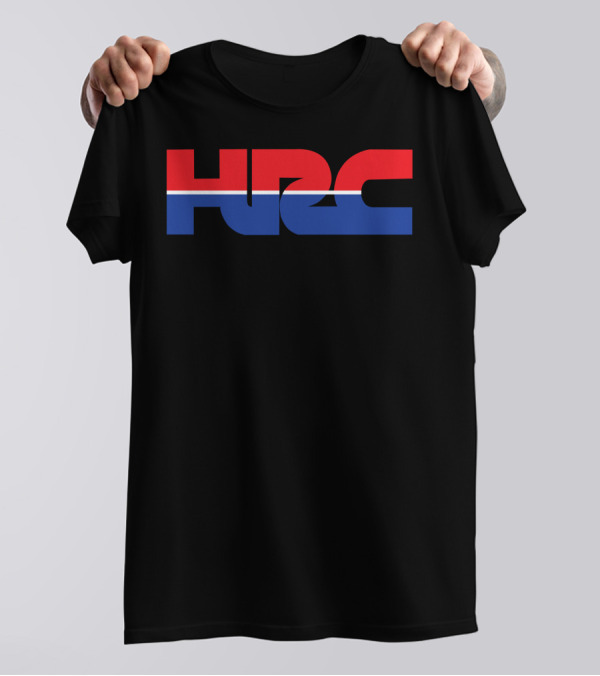 HRC Red Blue White Bold Lettering T-Shirt