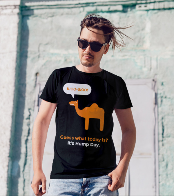 Woo-Woo Guess What Today Is? It's Hump Day Camel T-Shirt