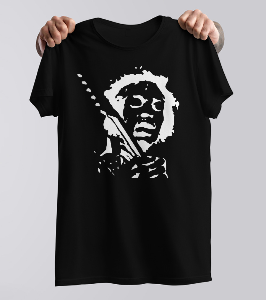Jimmy Hendrix Iconic Guitarist T-Shirt