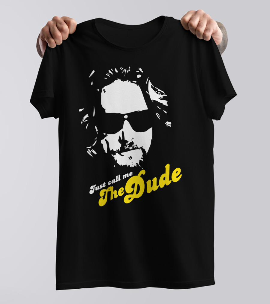 Just Call Me The Dude Lebowski Stylized T-Shirt