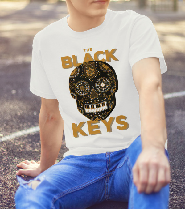 The Black Keys Skull Dia De Los Muertos T-Shirt
