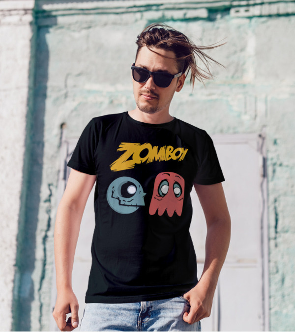 Zomboy Retro Gamer Character T-Shirt