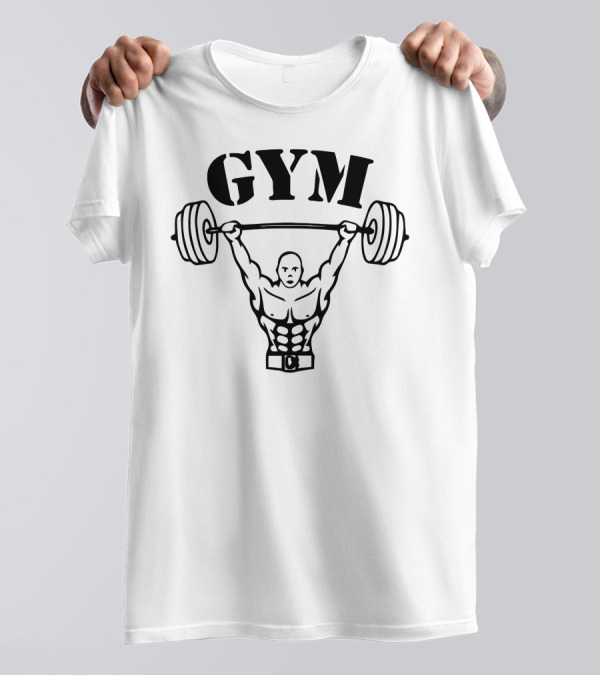 Body Gym Weightlifting Power Strength T-Shirt