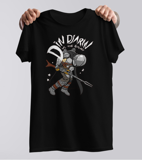 Din Djarin Vs The Galaxy T-Shirt