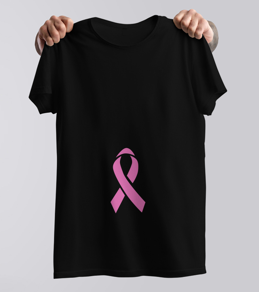 Cancer Awareness No One Fights Alone Pink T-Shirt