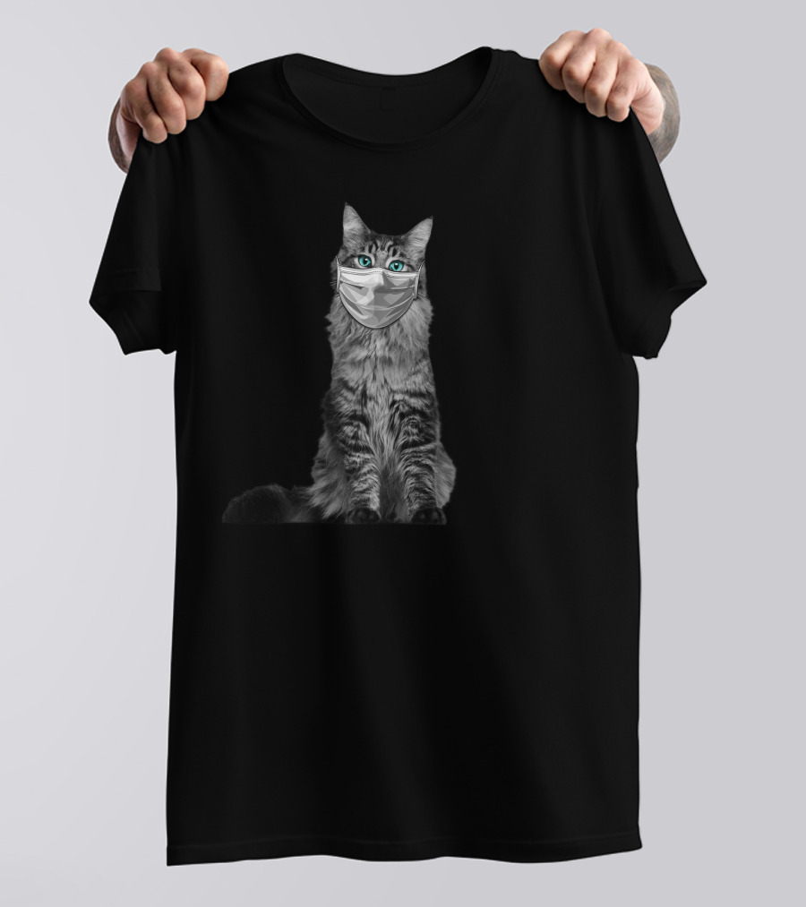 Paramedic Cat With Mask T-Shirt