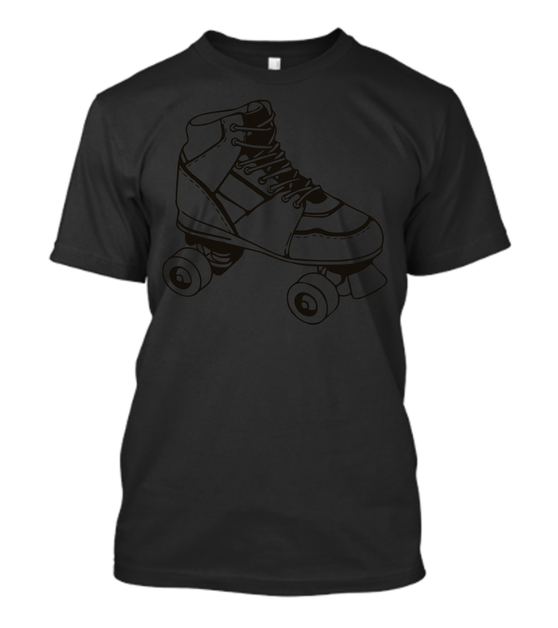 Skates Outline Roller Skate T-Shirt