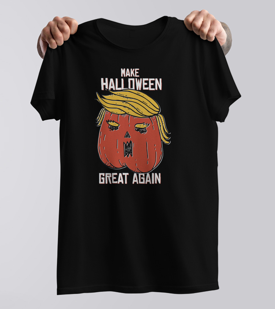 Make Halloween Great Again Pumpkin T-Shirt
