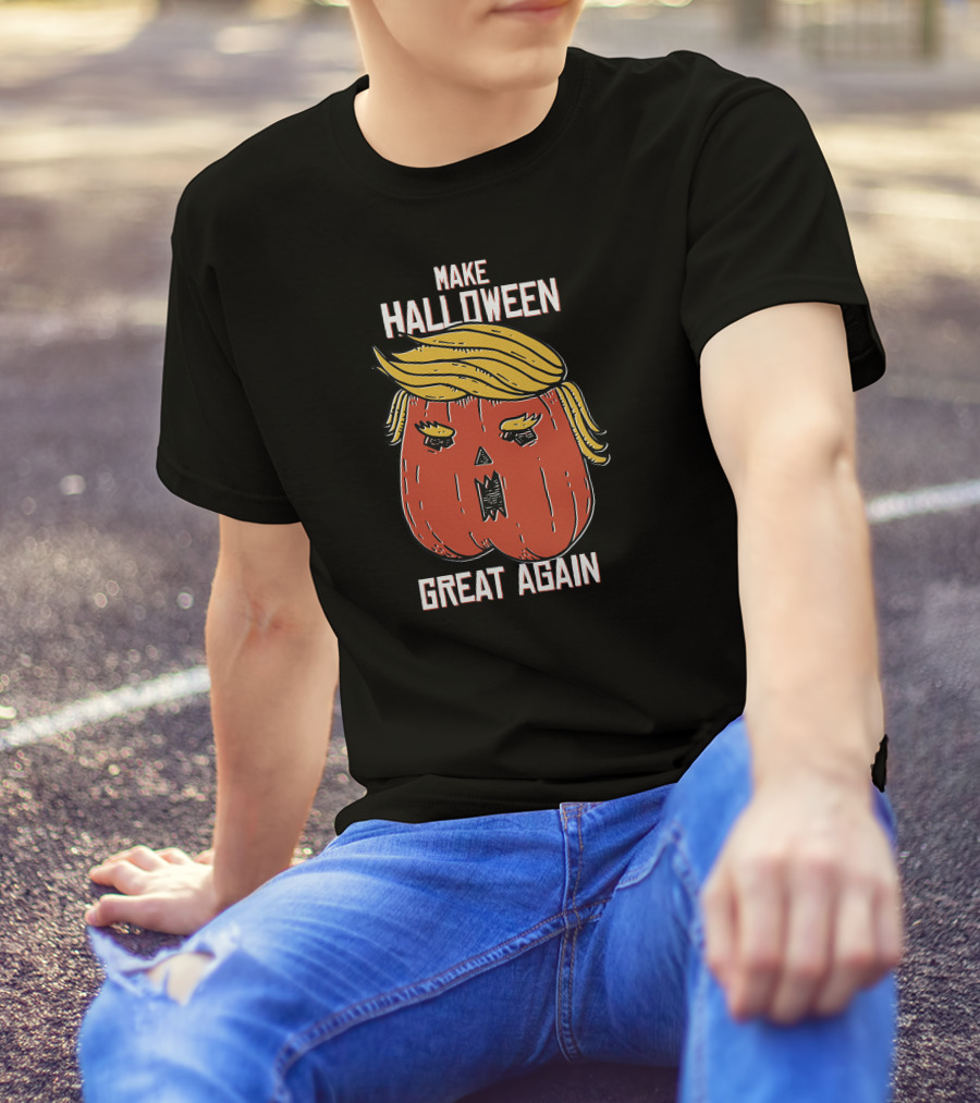 Make Halloween Great Again Pumpkin T-Shirt