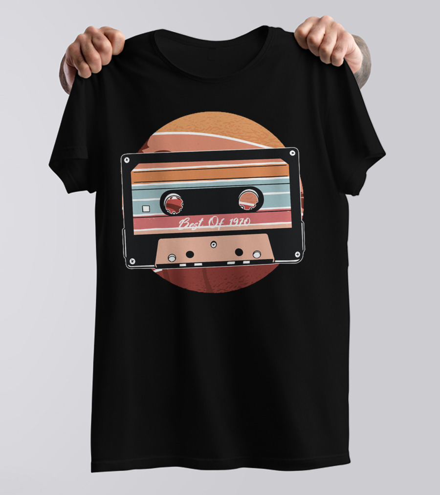 Best Of 1970 Vintage Cassette T-Shirt