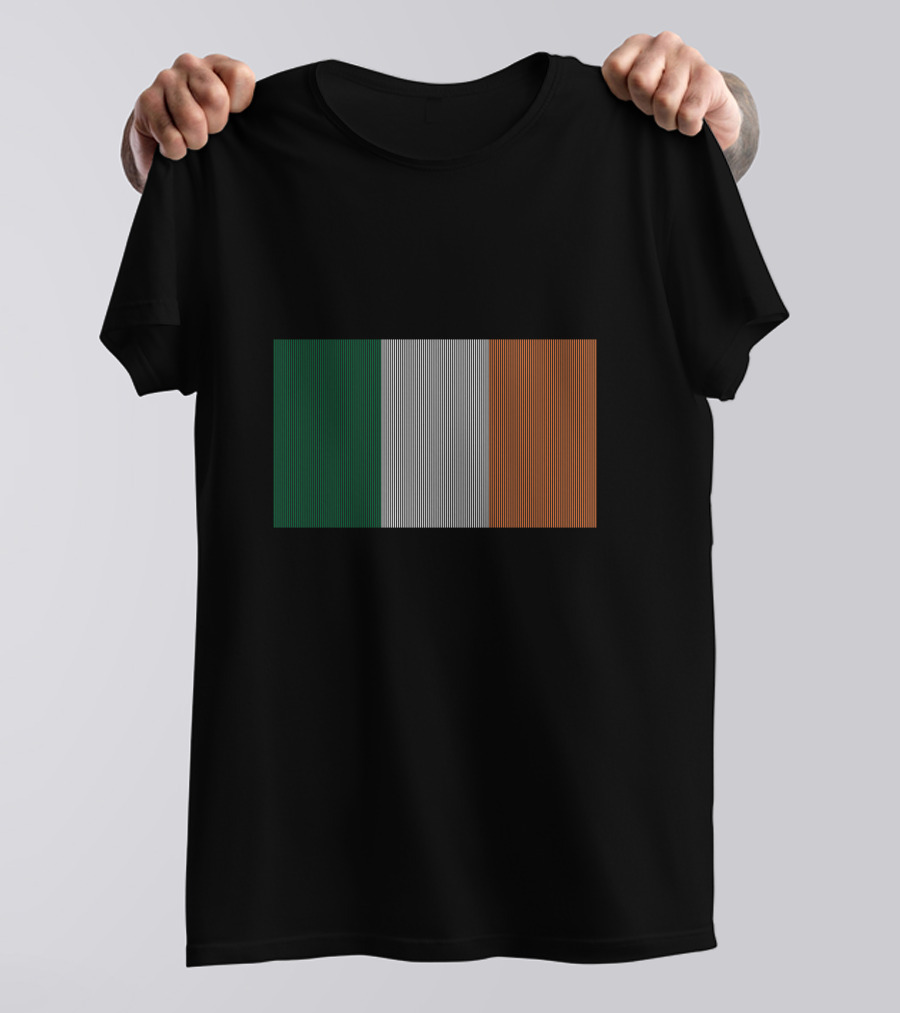 Flag Of Ireland Vertical Stripe T-Shirt