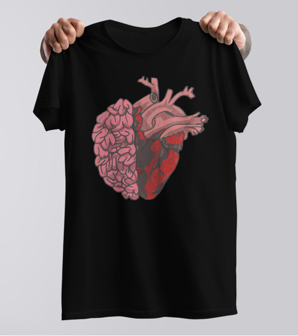 Brain And Heart Fusion T-Shirt