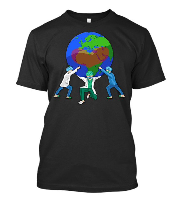 Health Heroes Lifting The World T-Shirt