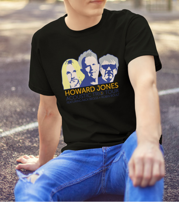 Howard Jones Acoustic Trio Tour Featuring Nick Beggs And Robin Boult T-Shirt