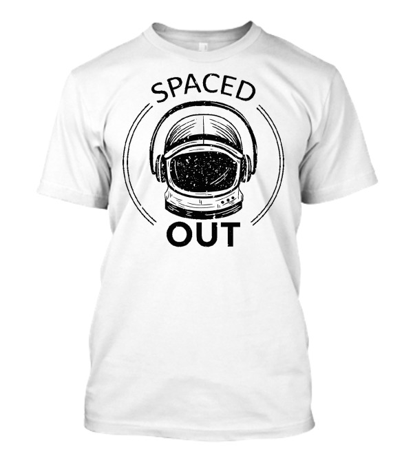 Spaced Out Astronaut Helmet T-Shirt