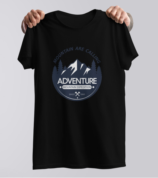 Mountain Are Calling Adventure Mountain Expedition Since 1980 T-Shirt
