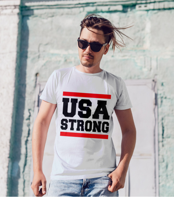 USA Strong Vegas Boston Newyork T-Shirt