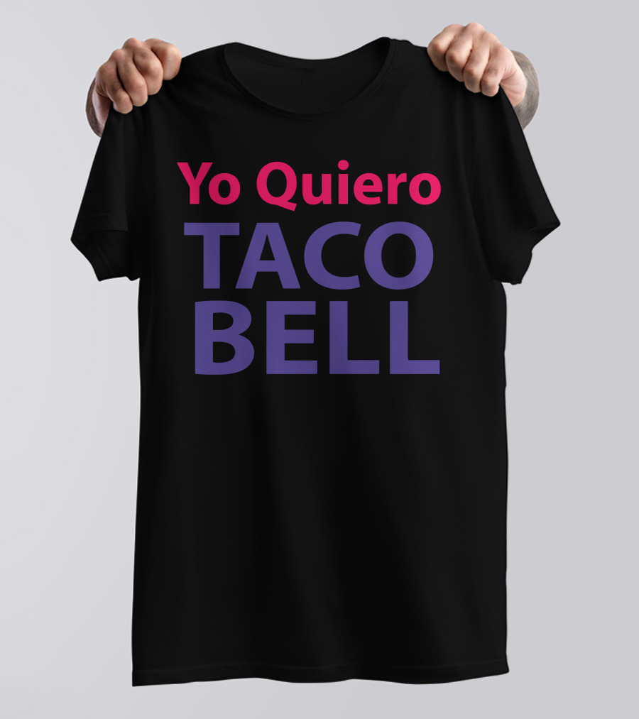 Yo Quiero Taco Bell Classic Catchphrase Retro Appeal T-Shirt