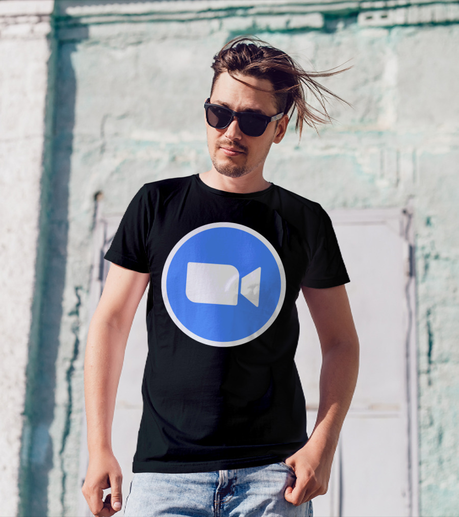 Zoom Video Communications Logo Blue Circle T-Shirt
