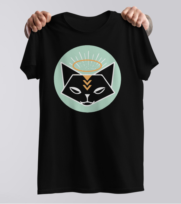 Cat Tribe Sacred Halo T-Shirt