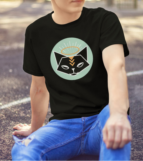 Cat Tribe Sacred Halo T-Shirt
