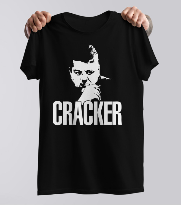 CRACKER Fitz Gerard Series Noir Monochrome Stare T-Shirt