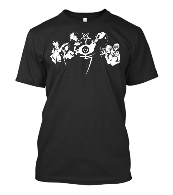 D Gray Man Anime Characters T-Shirt