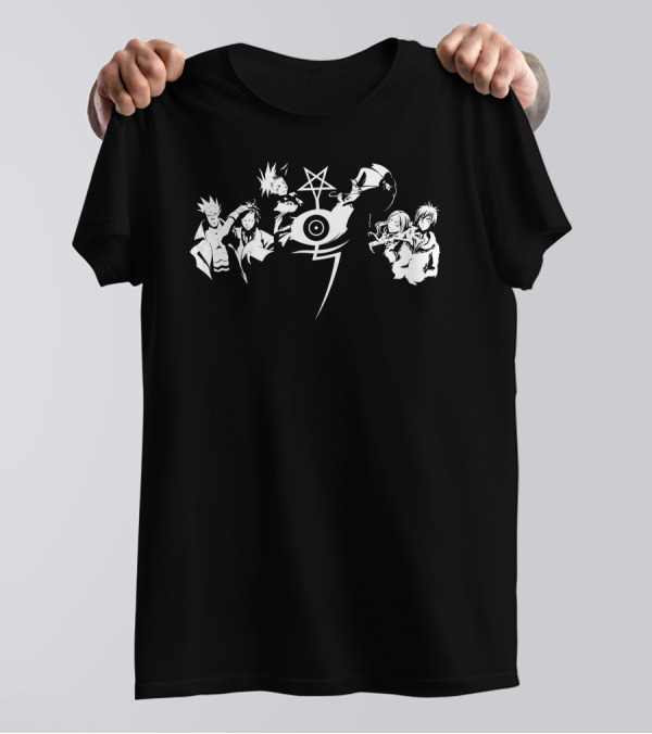 D Gray Man Anime Characters T-Shirt
