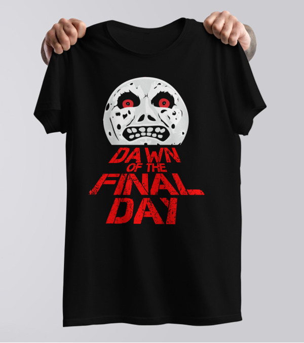 DAWN OF THE FINAL DAY Horror Mask Face T-Shirt