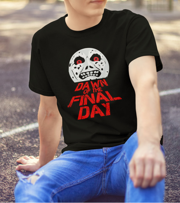 DAWN OF THE FINAL DAY Horror Mask Face T-Shirt
