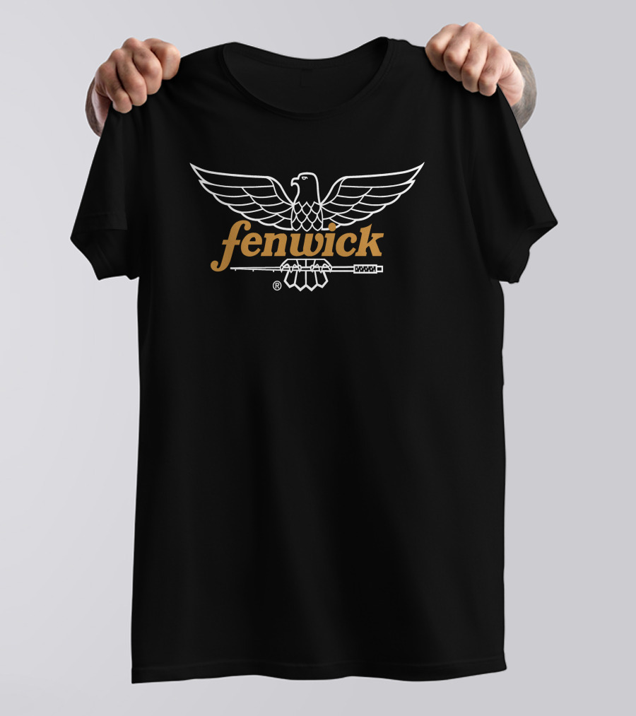 Fenwick Fishing Rods Eagle Logo Fishing T-Shirt