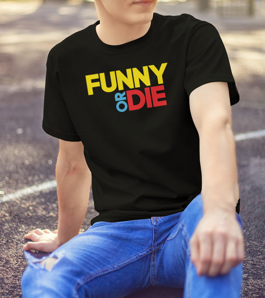 Funny Or Die Yellow Blue Red T-Shirt