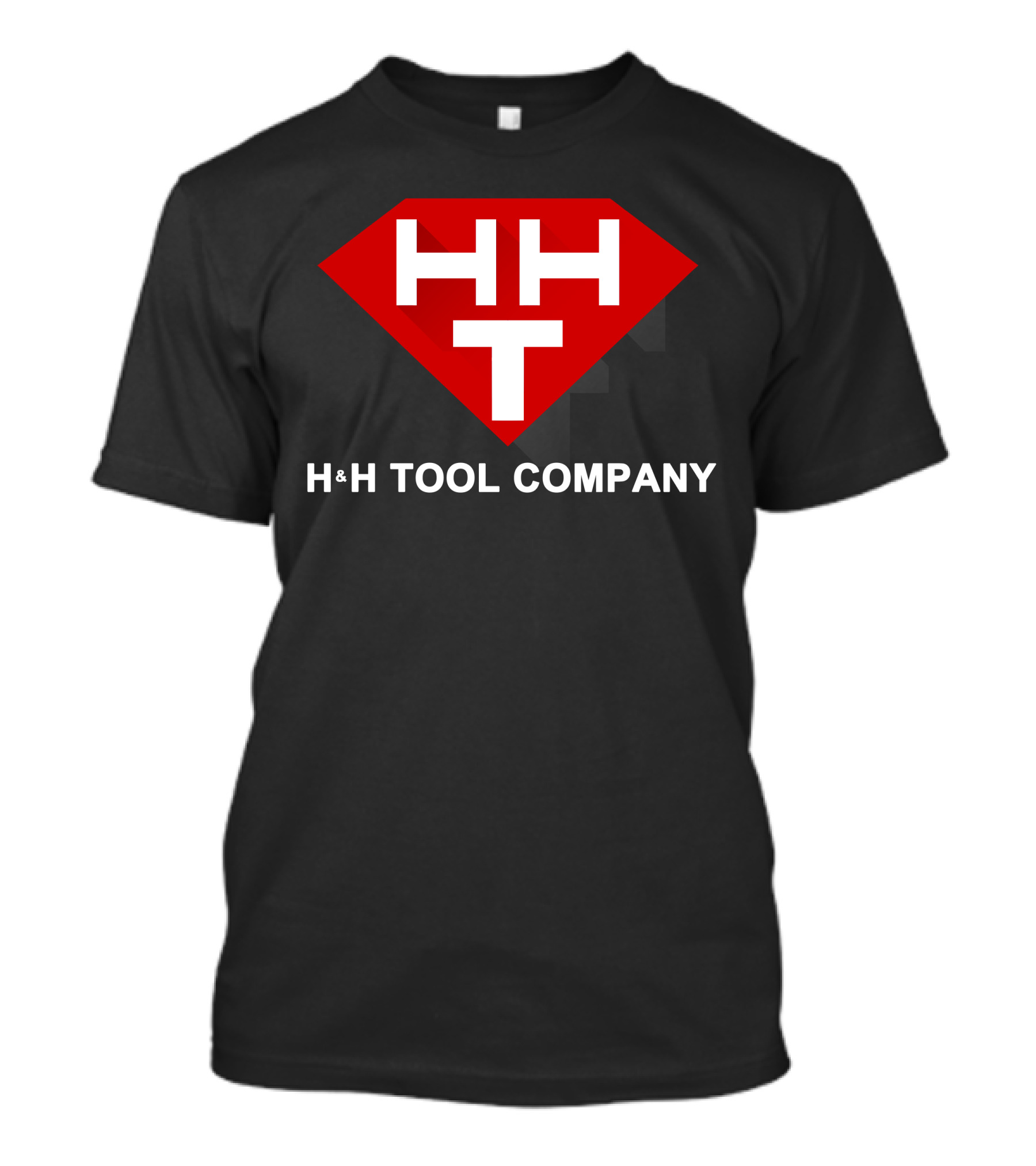 H&H Tool Company Red Shield Logo Design HH T T-Shirt