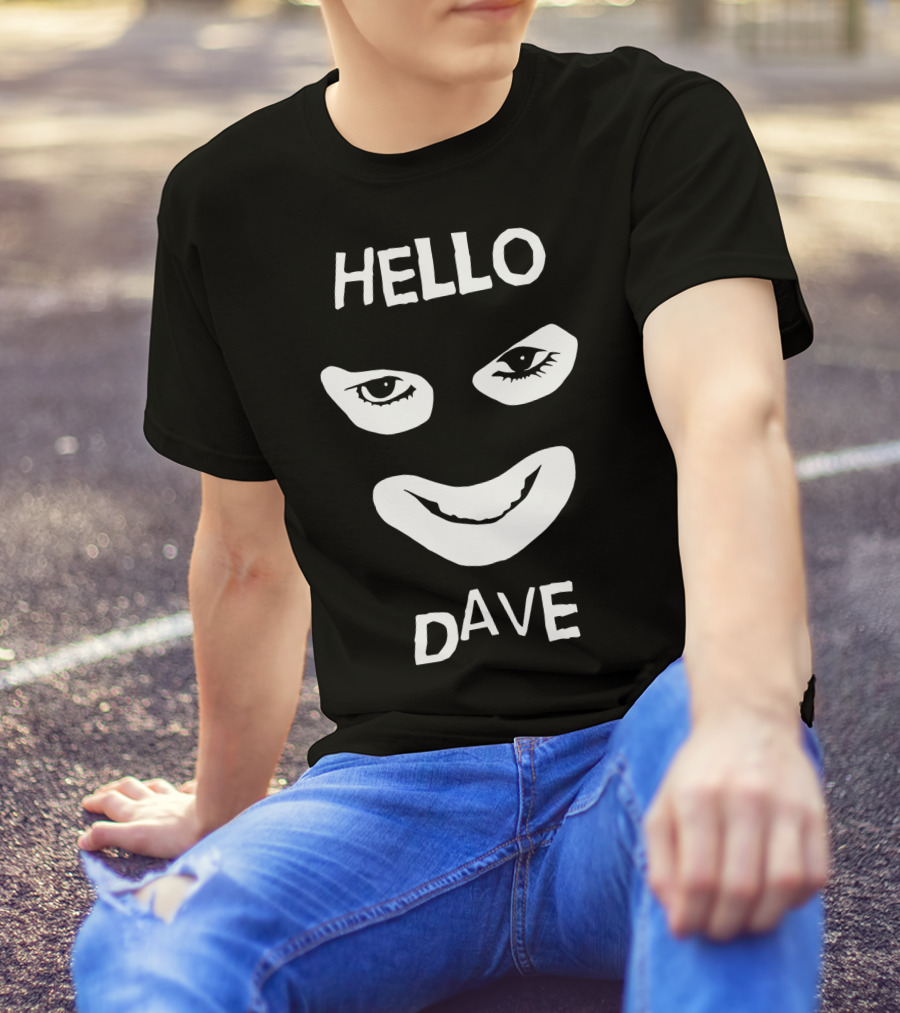 League Of Gentlemen Hello Dave Eyes And Smile T-Shirt