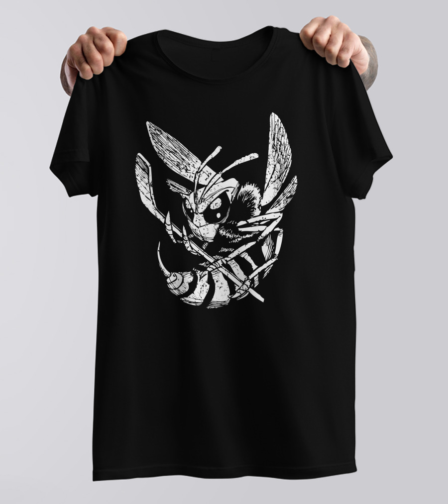 Hockey Hornet Fierce Insect Warrior T-Shirt