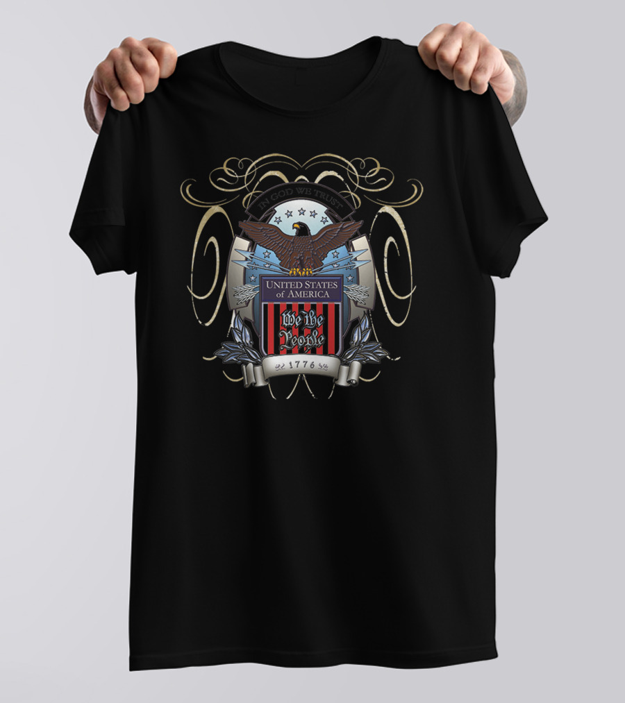 United States Of America We The People 1776 T-Shirt