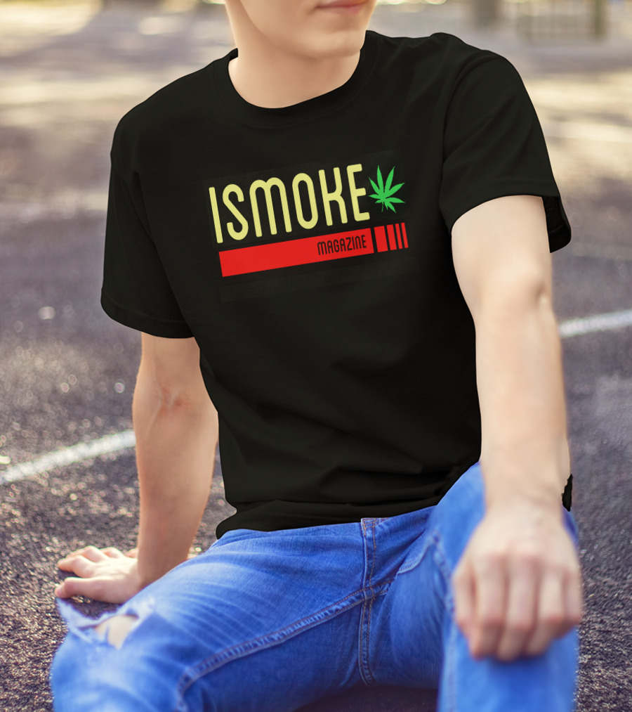 ISMOKE Magazine Cannabis Leaf T-Shirt