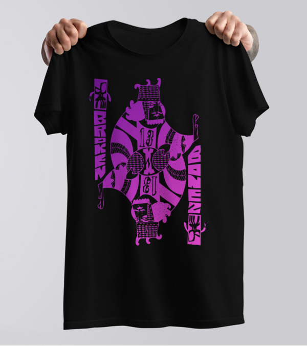 Broken Bones Rugby King Purple Icon 13 T-Shirt