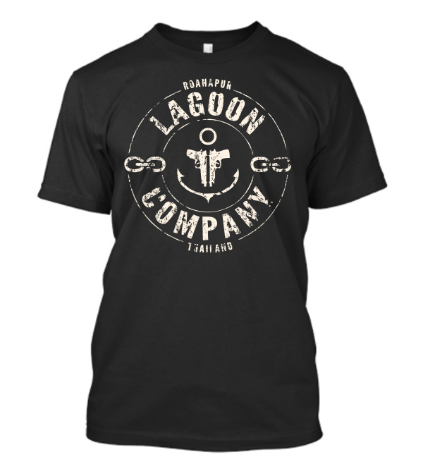 Roanapur Lagoon Company Thailand Anchor Emblem T-Shirt