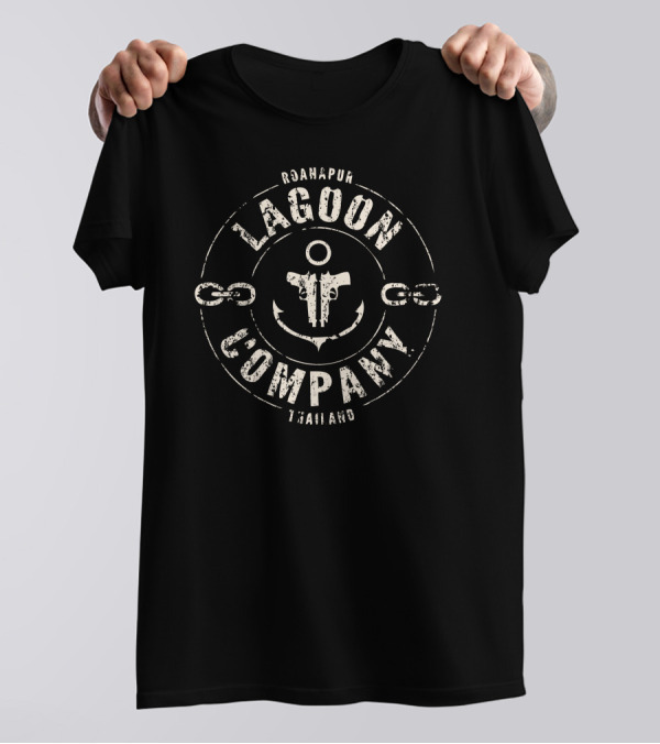 Roanapur Lagoon Company Thailand Anchor Emblem T-Shirt
